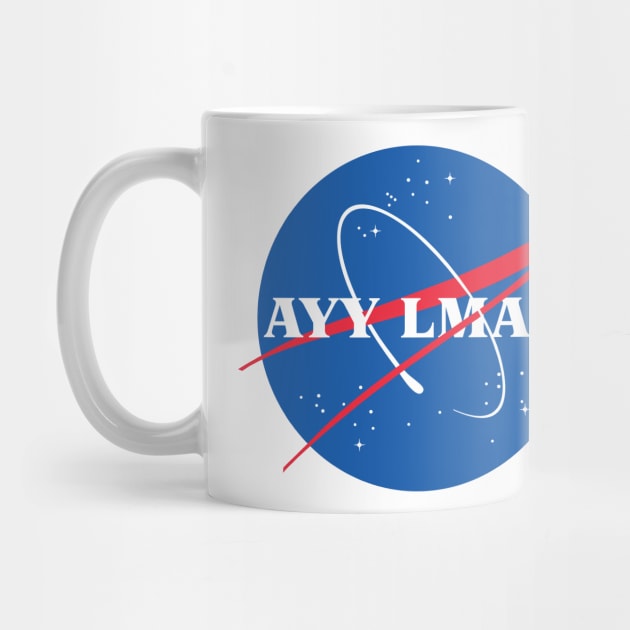 AYY LMAO / NASA Space Alien Logo Parody by DankFutura